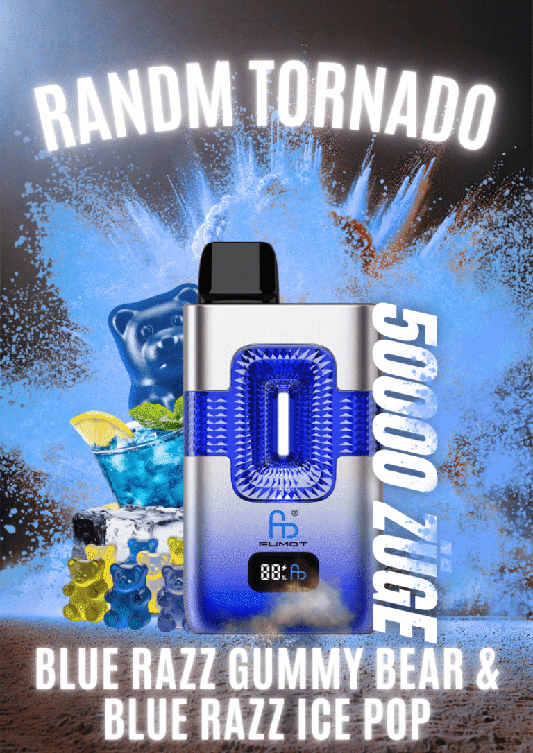 Blue Razz Gummy Bear & Blue Razz Ice Pop